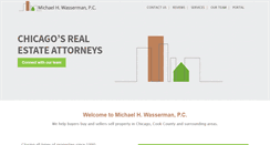 Desktop Screenshot of mhwasserman.com